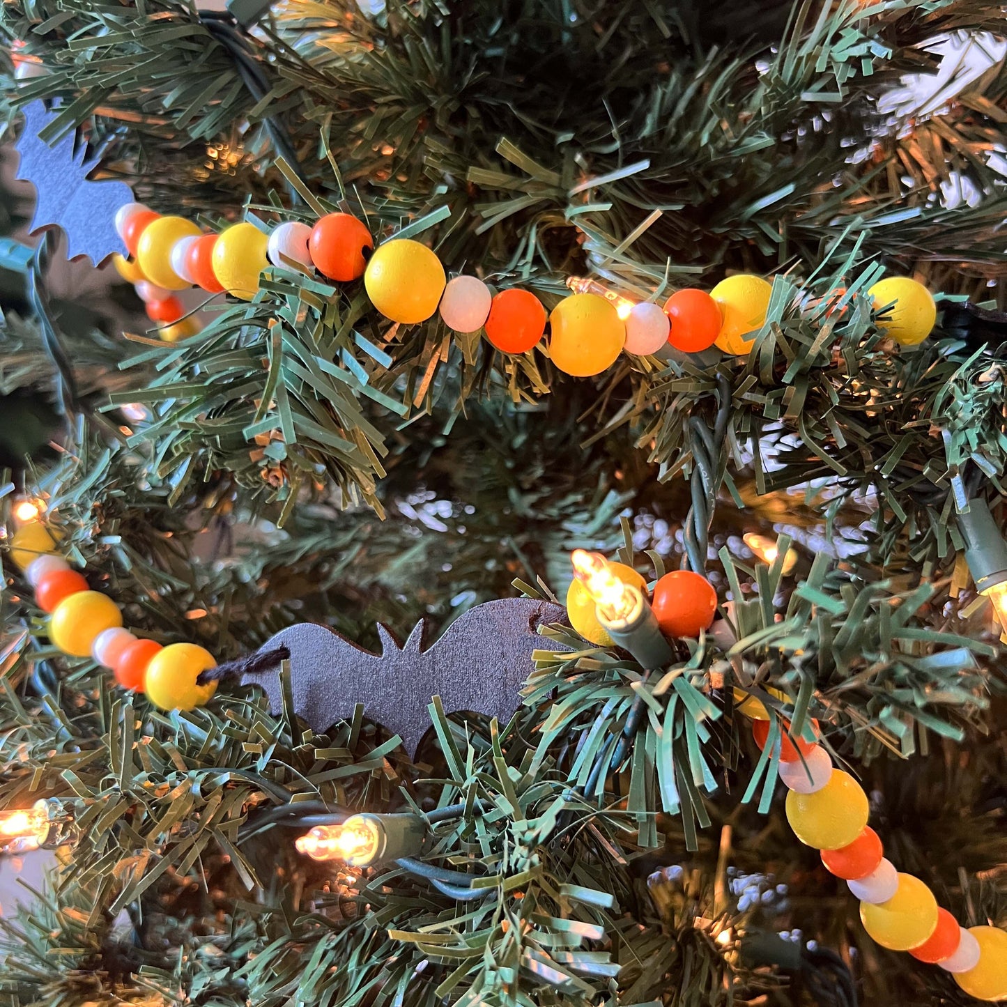 Candy Bats Handmade 50" Garland